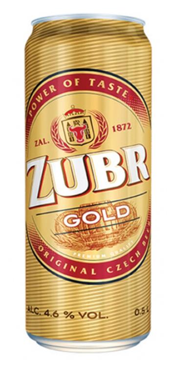 Zubr Gold õlu 4,6%vol 500ml