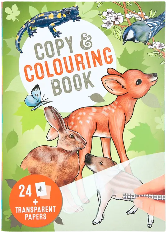 Creative Studio Copy & Color Villieläinvärityskirja