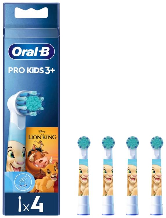 Oral-B Vaihtoharjat Pro Kids  Disney Leijonakuningas-teemalla 4 kpl