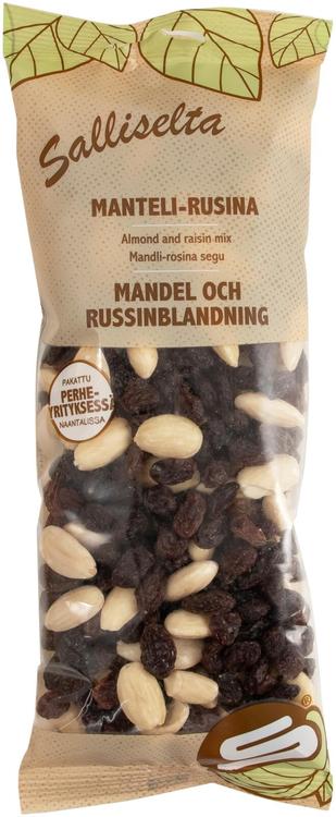 Salliselta Manteli-rusinasekoitus 250g