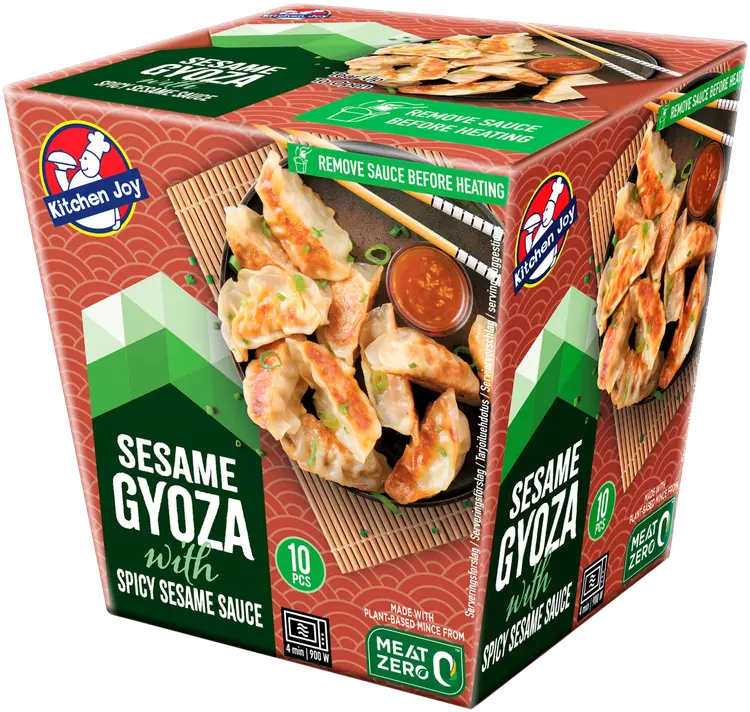 Kitchen Joy Kasvispohjainen Gyoza mausteisella seesamikastikkeella 200g