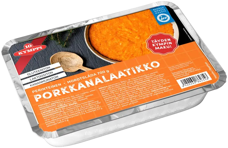 Kymppi 700 g Porkkanalaatikko pakaste