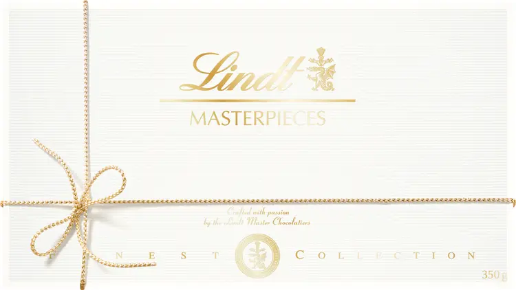 Lindt MASTERPIECES Valikoima hienoja suklaakonvehteja rasia 350g