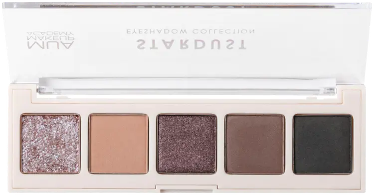 MUA Make Up Academy Eyeshadow Palette 5 shades 3,2 g Stardust luomiväripaletti
