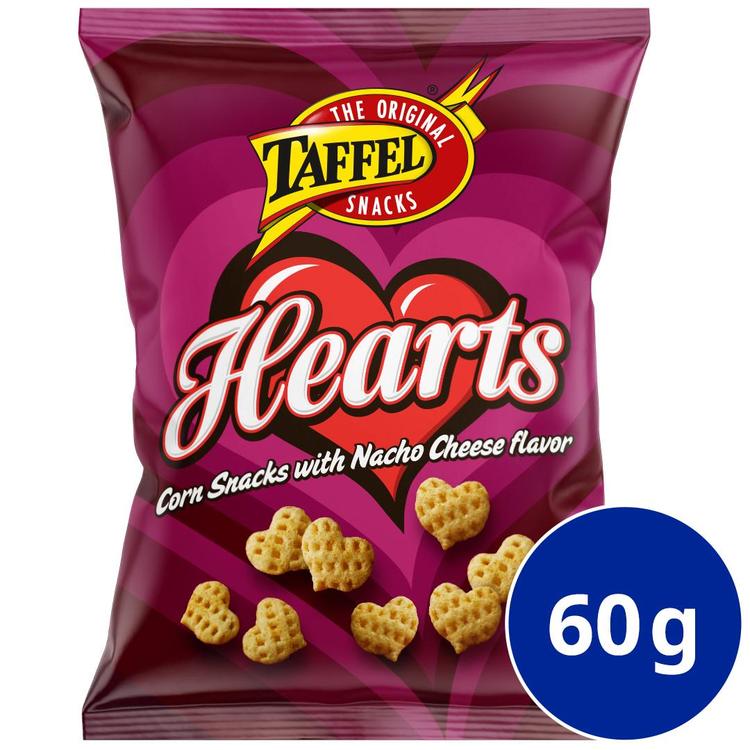 Taffel Hearts maissisipsi 60g