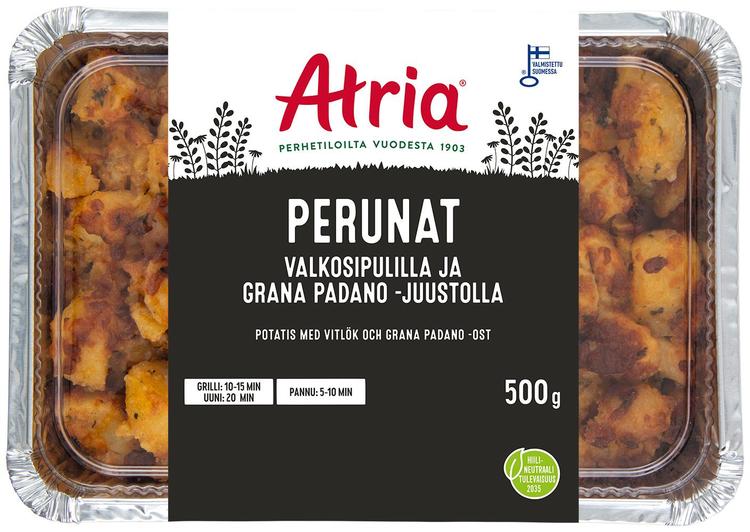 Atria Perunat Valkosipulilla ja Grana Padano -Juustolla 500g