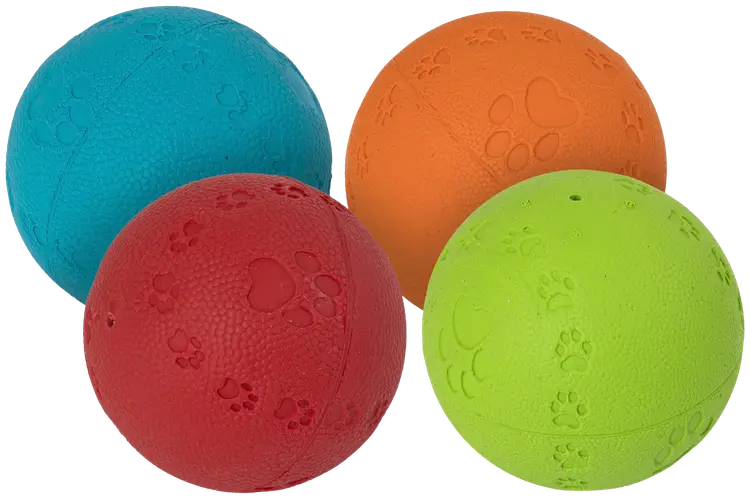 Best Friend Rubber Ball koiran pallo, värilajitelma