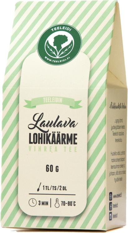 Laulava Lohikäärme vihreä tee 60g Teeleidi