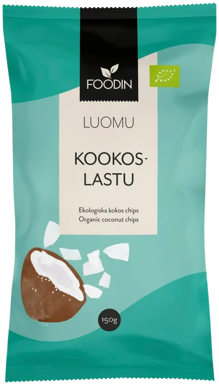 Foodin Kookoslastu, luomu 150g