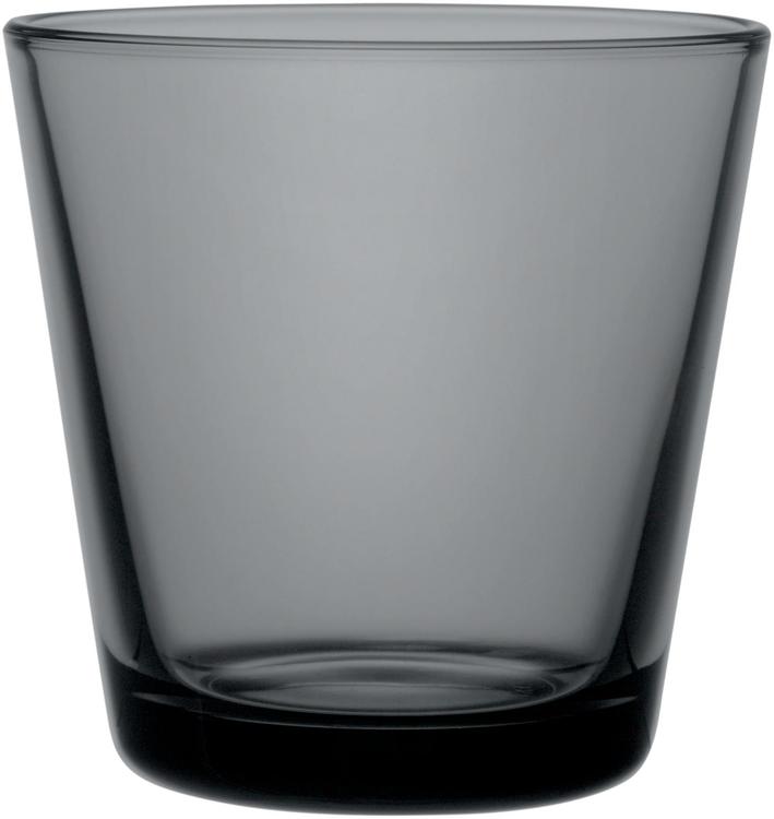 Iittala Kartio juomalasi 21cl tummanharmaa 4kpl