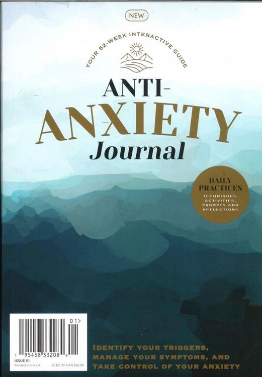 Anti-anxiety journal