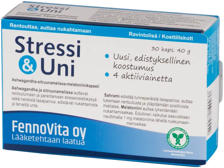 Fennovita Stressi & Uni Plus30 kaps./14 g