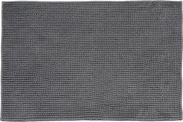 House kylpyhuoneen matto Chenille 50 x 80 cm harmaa