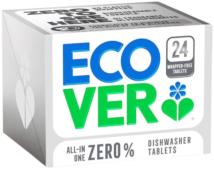 Ecover All-In-One Zero% konetiskitabletit 0,42 kg 24 kpl