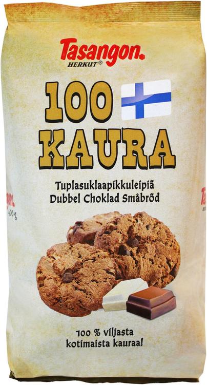 Tasangon herkut 100 kaura tuplasuklaapikkuleipiä 400g