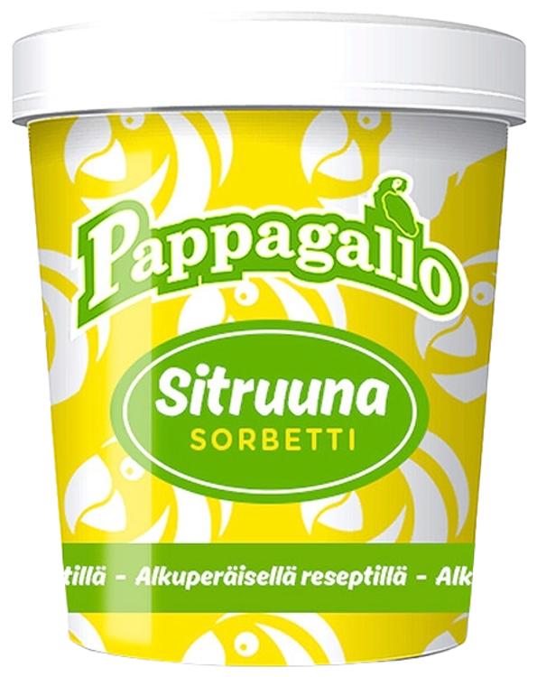 Pappagallo Sitruunasorbetti 0.5L