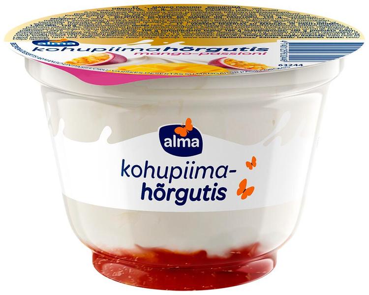 Alma kohupiimahõrgutis mango-passioni 150g