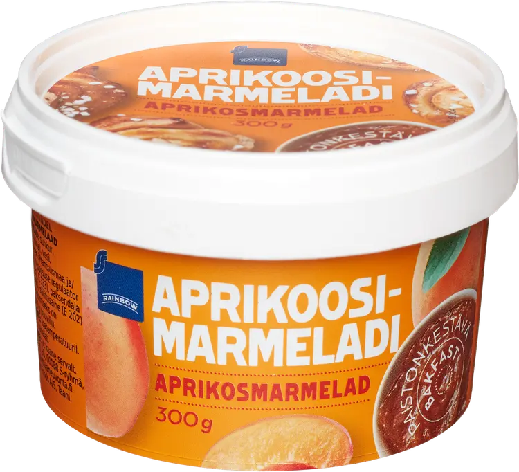 Rainbow 300g aprikoosimarmeladi