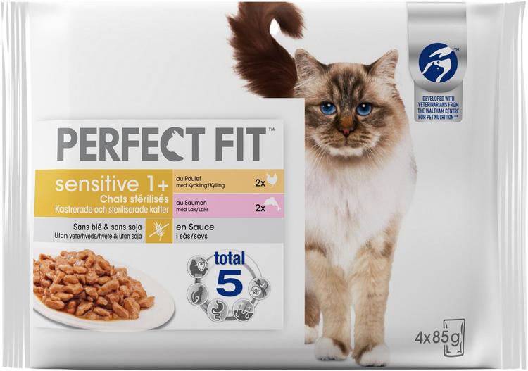 Perfect Fit Sensitive Sterile kastikelajitelma 4x85g
