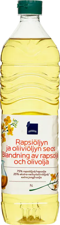 Rainbow 1l rapsiöljyn ja oliiviöljyn seos