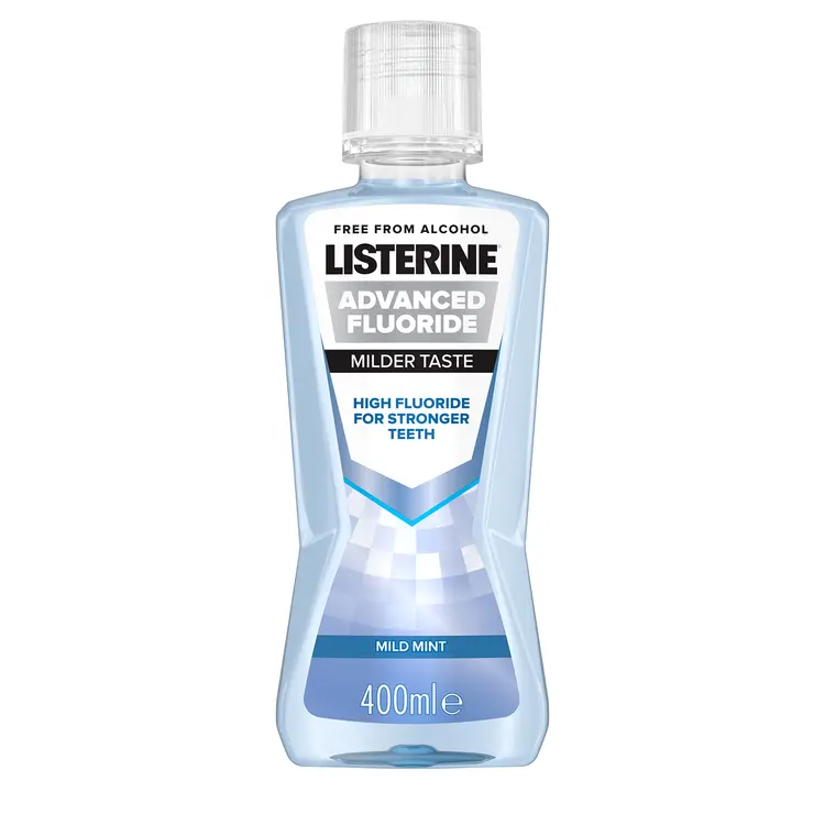 Listerine Advanced Fluoride Milder Taste suuvesi 400ml