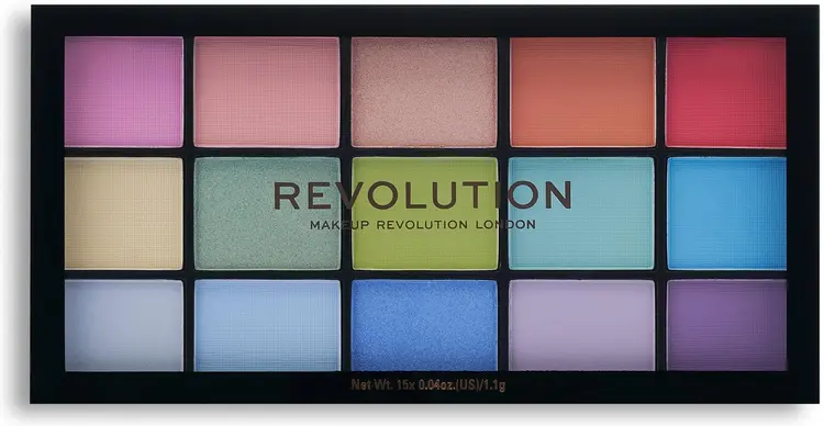Makeup Revolution Reloaded Sugar Pie Palette luomiväripaletti 15 sävyä
