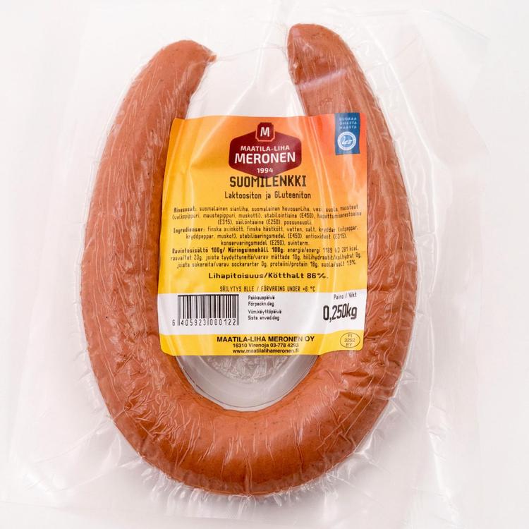 Meronen 250g Suomilenkki lenkkimakkara