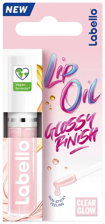 Labello 5,5ml Caring Lip Oil Clear Glow -huuliöljy