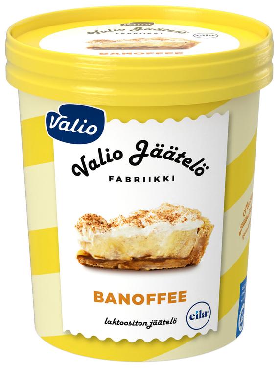 Valio jäätelö 480 ml banoffee laktoositon