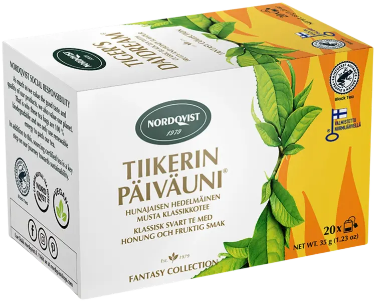 Nordqvist Tiikerin Päiväuni 20 x 1,75 g RFA