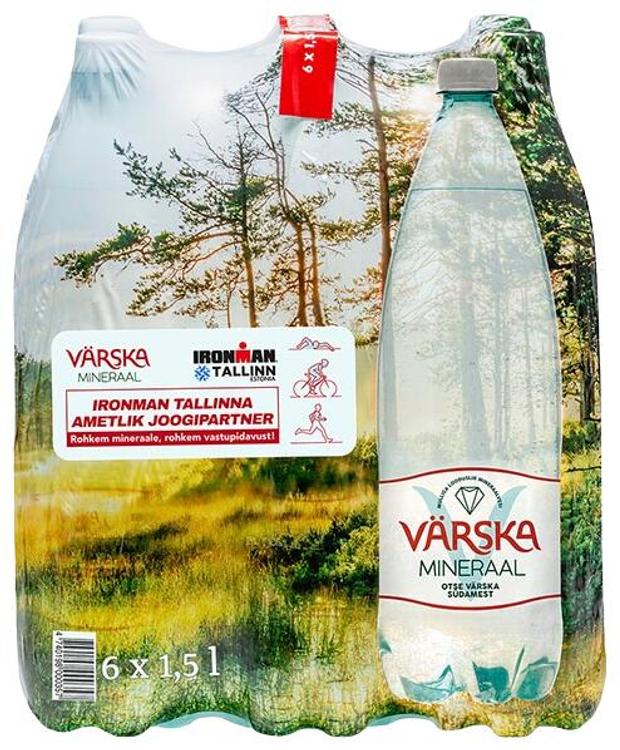 Värska Mineraal 6-pakk, 9l