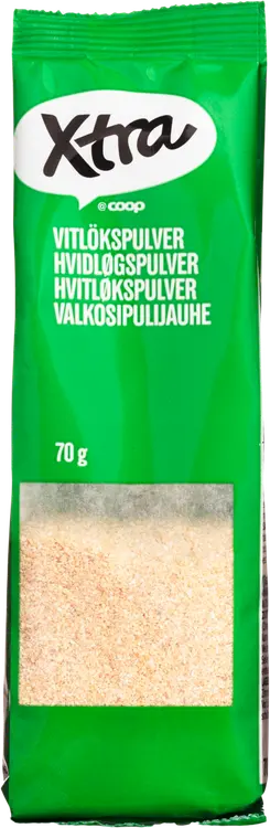 Xtra valkosipulijauhe 70 g