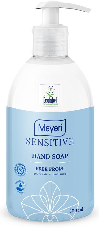 Mayeri Sensitive nestesaippua 500 ml pumppupullo