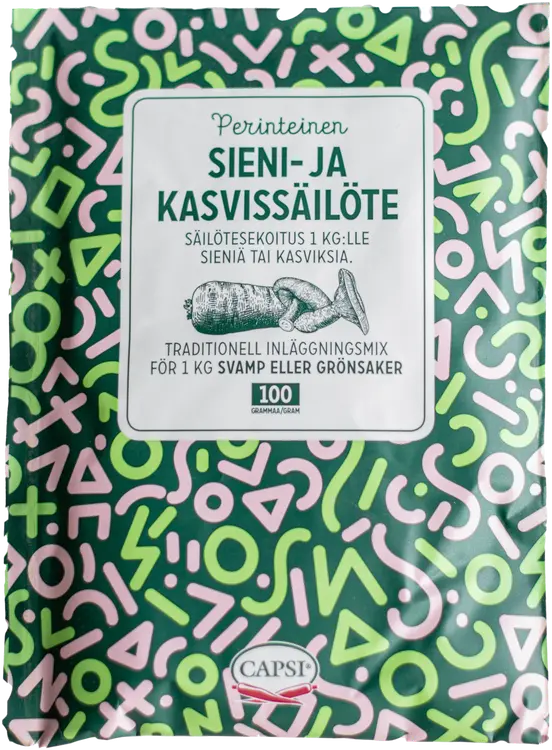 Capsi Sienisäilöte 100g