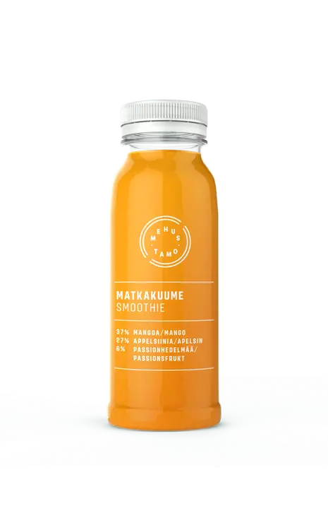 Mehustamo matkakuume mango-passion smoothie 500ml