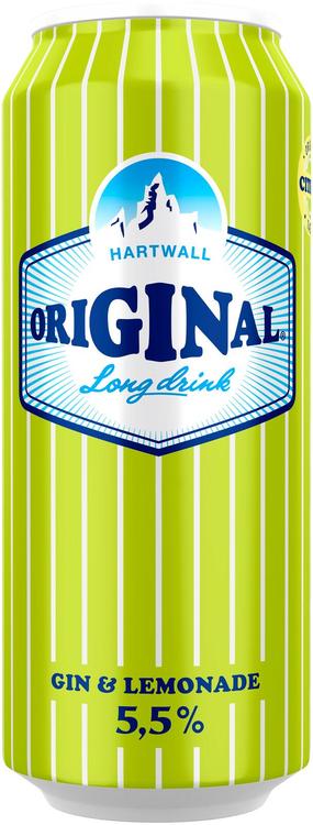 Hartwall Original Long Drink Lemonade 5,5% 0,5 l