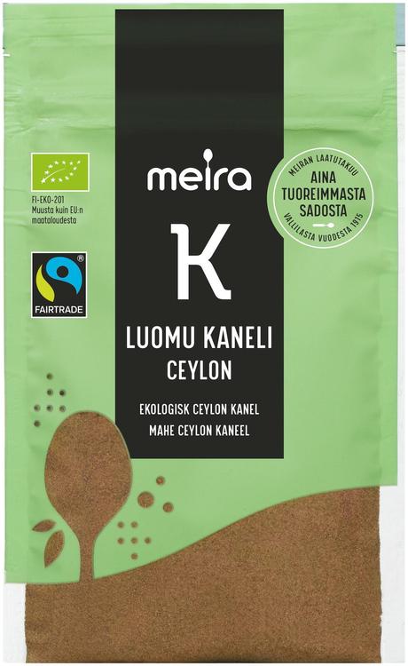 Meira jahvatatud ceylon kaneel 22g