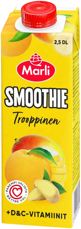 Marli Smoothie trooppinen+D&C-vitamiini  2,5 dl
