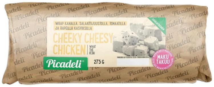 Picadeli Cheeky cheesy Chicken wrap 275g