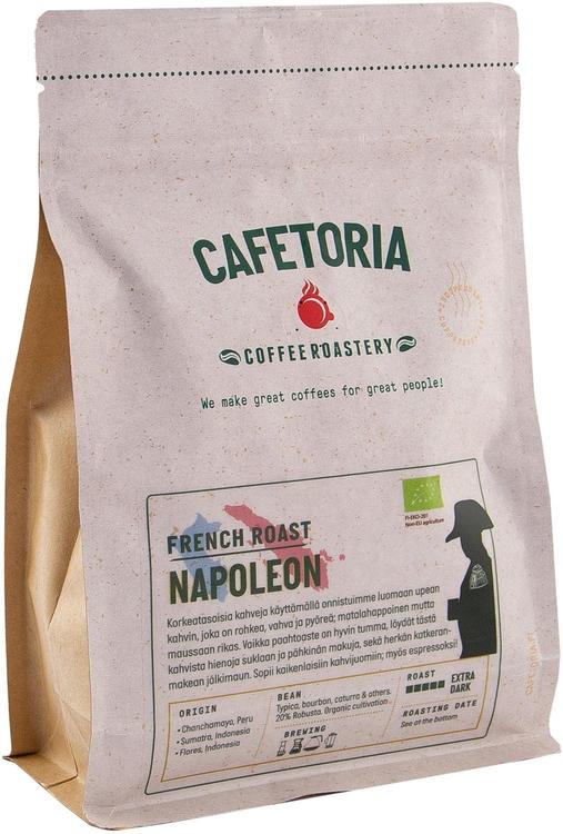 Cafetoria roastery Napoleon tumma kahvi 250g luomupapu