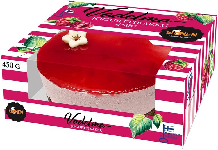 Elonen Vadelma-jogurttikakku 450g
