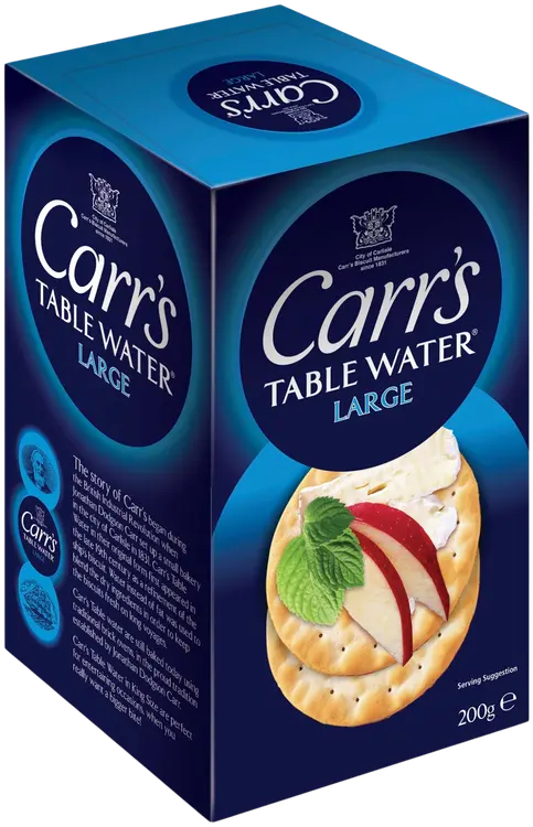 Carr's 200g Table Water voileipäkeksi