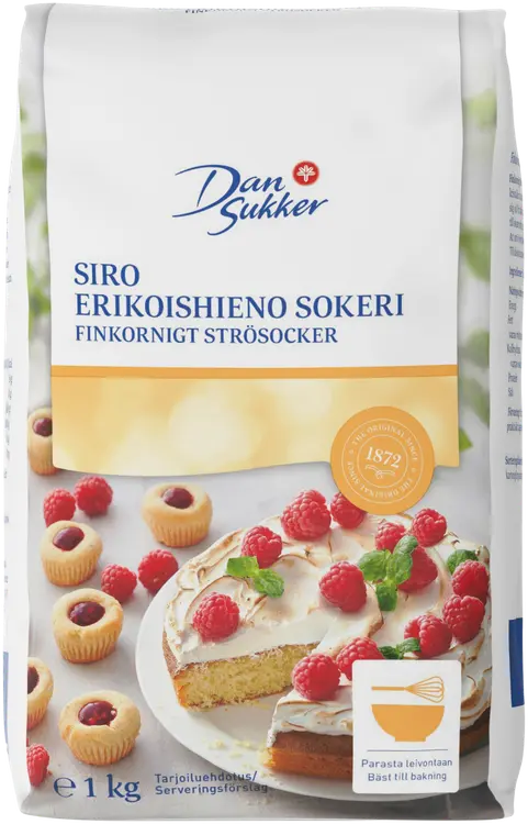 Dansukker Siro Erikoishieno Sokeri 1kg
