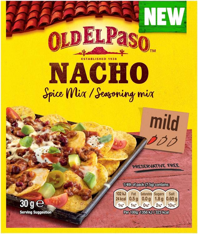 Old El Paso 30g Nacho Spice Mix maustesekoitus