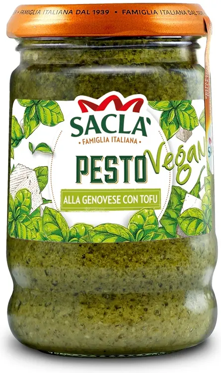 Saclà 190g Vegan basilikapesto tofulla