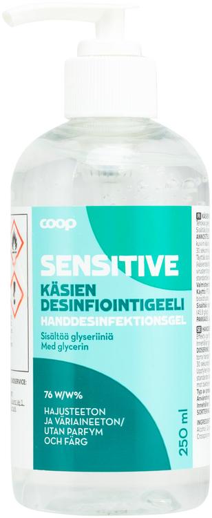 Coop desinfitseeriv geel Sensitive 250ml