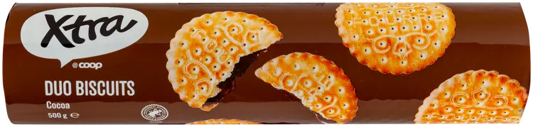 Xtra kaakaotäytekeksi 500 g