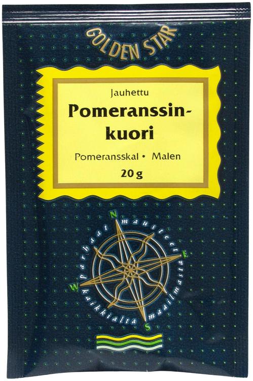 Golden Star 20g Jauhettu Pomeranssinkuori
