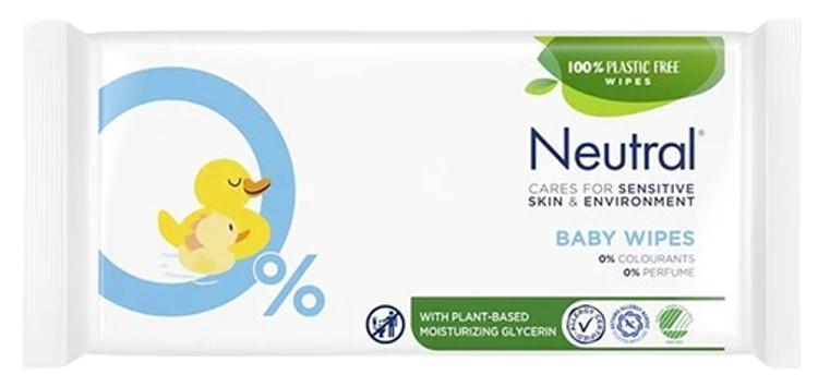 Neutral Baby niisked salvrätikud 0% 52tk