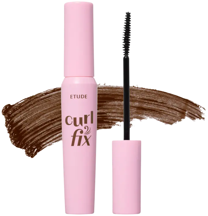 ETUDE curl fix mascara 02 brown 8g